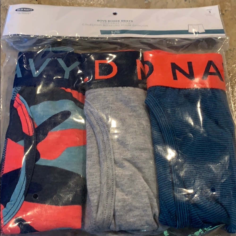 Old Navy Boys Boxer Briefs 3-Pack